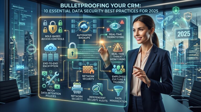 Bulletproofing Your CRM: 10 Essential Data Security Best Practices for 2025